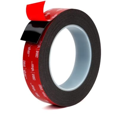 URAQT 3M VHB 5952 Doppelseitiges Klebeband Montageband 20mm x 3.3m, Universelles Doppelseitiges Klebepads aus extra starkem Acrylschaum, wasser & temperaturbeständig für Autos, Häusern und Büros