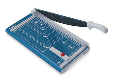 Dahle 534 Hebel-Schneidemaschine (bis DIN A3, Schnittlänge 460 mm, 15 Blatt Schneidleistung) Blau