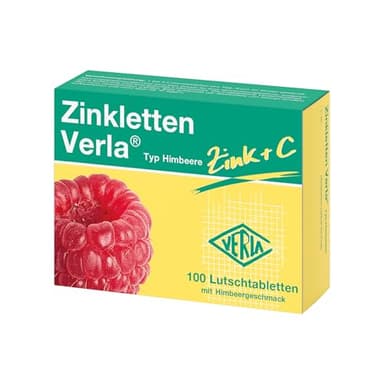 Verla 09704814 Zinkletten Himbeere 100 St.