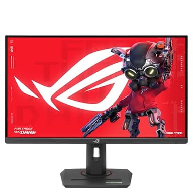 ASUS ROG Strix XG27UCG 27 Zoll Dual Mode Gaming-Monitor (3840x2160, 4K 160Hz oder FHD 320Hz, 1ms Reaktionszeit, Fast IPS, Extreme Low Motion Blur Sync, USB Typ-C, Stativanschluss, HDR, Aura Sync)