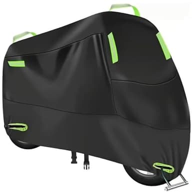 LGTYFVS Motorradabdeckung für Aprilia SXR 125 Scooter 2024 2025, Wasserdicht Winterfeste Oxford Plane mit Reflexstreifen UV-beständig Reißfest für Outdoor Indoor,Green