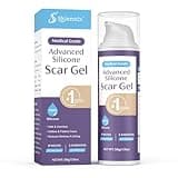 Narbencreme Gel 50g, medizinisches Silikon Narbensalbe für chirurgische Narben, Kaiserschnitt, Aknenarben, Verbrennungen, Keloide, Behandlungen für alte und neue Narben