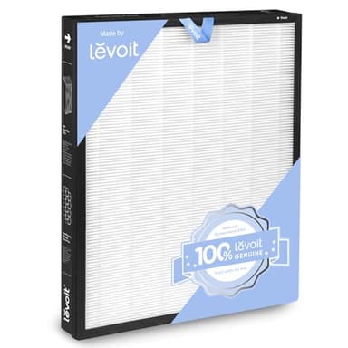 LEVOIT Vital 100S Originaler Ersatzfilter, hocheffizienter Aktivkohlefilter und Vorfilter, HEPA Filter, gegen 99,97 Prozent von Schimmel Staub Pollen Allergene für Allergiker Raucher