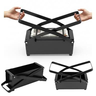 Papierbrikettpresse, Brikettpresse für Altpapier und Holzspäne, DIY Recycling zum Herstellen von Briketts, Kaminofen, Feuerstelle, Handbetrieb, Heimgebrauch, Büro, Werkzeug für Erwachsene