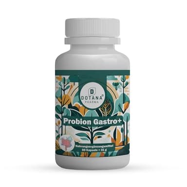 Probion Gastro+ – Probiotika mit 20 Milliarden Kulturen & Inulin – 16 Bakterienstämme – 60 Kapseln