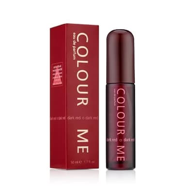 Milton-Lloyd Colour Me Dark Red Eau de Parfum Luxury Fragrance für Herren und Damen - Langanhaltender Duft und Aftershave, 50ml