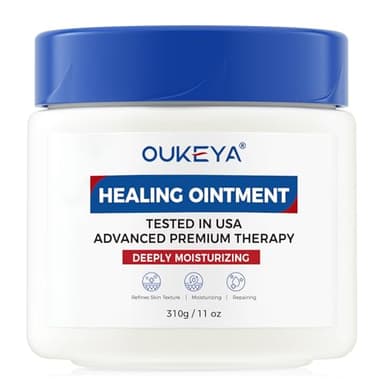 OUKEYA 310g Wundsalbe, Wund und Heilsalbe, Healing Skin Ointment, Hautschutz, Protect & Repair Salbe, Gesicht, Körper und Lippen, Wundheilsalbe für trockene, raue und rissige Haut