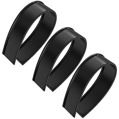 Gummilippe für Kärcher Fenstersauger, Ancable 280mm Ersatzlippe für Kärcher Akku-Fenstersauger, 3 Stück Abziehlippe Kompatibel mit WV1 WV2 WV5 WV50 WV55 WV60 WV75