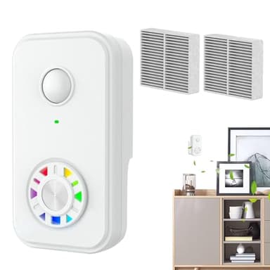 Opdestn Luftreiniger Negative Ionen - Luftreiniger Filter - Ionisator Filter Geruchsneutralisator Frische Geruchseliminierer Für Schlazimmer Keller Auto Outdoor Garage Raum Büro Küche - Für Haustiere