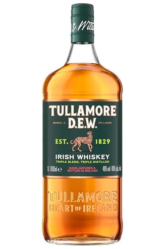 Tullamore DEW Original Blended Irish Whiskey, 1l - das Flaschendesign kann variieren