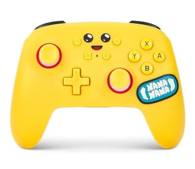 Verbesserter Kabelloser PowerA-für Nintendo Switch - Peely, Fortnite, Nintendo Switch Lite, Gamepad, Spiele-Controller, Bluetooth-Controller, Aufladbar, Offiziell Lizenziert