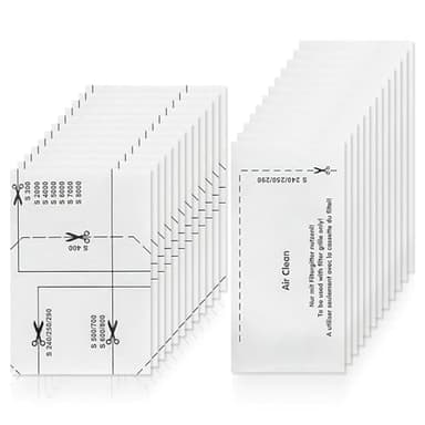 24 Stück Set Staubsauger Filter für Miele Staubsauger, Motorschutzfilter und Staubsaugerfilter Set für Miele Classic C1, Compact C1/2, Complete C1/2/3, Dynamic U1, S200-S899, S2000-S8999