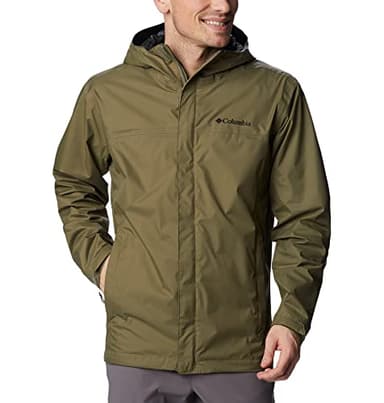 Columbia Herren Watertight 2 Jacket Wasserdichte Regenjacke, Stone Green, L EU