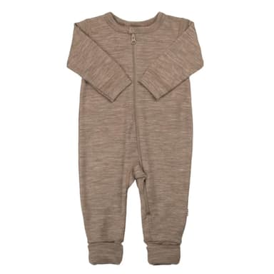 Joha Baby Mädchen Jungen Jumpsuit Merinowolle/Seide, Größe:98/104, Farbe:beige