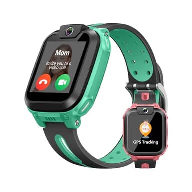 imoo Z1, Smartwatch Kinder mit GPS und Telefon, Kinder Smartwatch mit GPS, Kids Smart Watch mit Langanhaltender Video & Phone Call, IPX8 Wasserdicht (Grün)