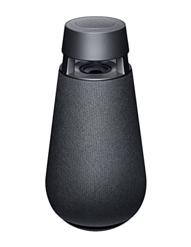 LG XBOOM Go DXO3, tragbarer Bluetooth-Lautsprecher (50 Watt, IP54-Spritzwasserschutz, Beleuchtung), Schwarz