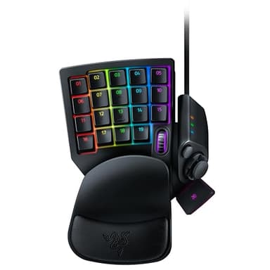 Razer Tartarus V2 - Gaming Keypad (Gamepad mit Mecha-membranen Tasten, 32 programmierbare Tasten, 8-Wege Thumbpad, Handballenauflage, Hypershift, RGB Chroma Beleuchtung) Schwarz