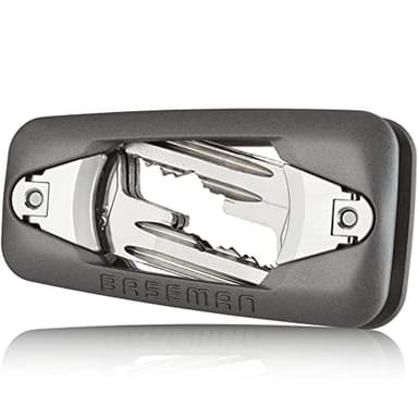 BASEMAN® Key Organizer – der Innovative Schlüssel Organizer ordnet mit Stil und bringt Ruhe in Deine Tasche - Aluminium Schlüsseletui Schlüsselhalter Geschenk Schlüsselanhänger