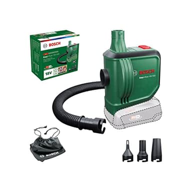 Bosch elektrische Luftpumpe/Luftpumpe für Luftmatratze EasyInflate 18V-500 (ohne Akku; 18 Volt System; zum Aufblasen und Entleeren; im Karton)