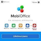 MobiOffice Lifetime: 4-in-1-Bürosuite für Windows | Lifetime-Lizenz | Textverarbeitung, Tabellenkalkulation, Präsentationen, E-Mail + kostenloser PDF-Reader