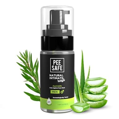 PEESAFE Intim duschgel männer | Antibakterielle intimpflege männer | Intim Waschlotion Herren | pH-neutrale Intimpflege für Männer | | Teebaumöl,100% alkoholfrei (100ml)