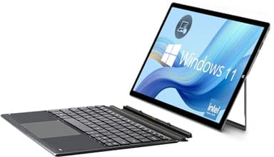 SZTPS Tablets Windows 11 mit Tastatur, 2 in 1 Tablet PC Windows Tablet Laptop 11.6 Inches Notebook,Celeron 8 GB RAM 256GB SSD, FHD IPS 1920x1080, 2.4G+5G WiFi, Bluetooth, Type C, HDMI, QWERTY