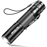 GEARLITE Taschenlampe Led Aufladbar, Superhelle Zoombare 2000 Lum Mini Torch mit 3 Lichtmodi & Langer Betriebsdauer, IP65 Wasserdichte Taktische Handlampe für Camping Outdoor Angeln Wandern, Notfäll