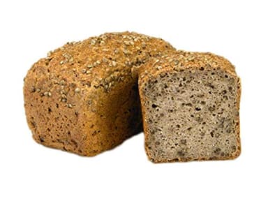 Kifferkruste 500 g Bio Buchweizenkeimlingsbrot mit knuspriger Hanfsaat - glutenfrei vegan basisch