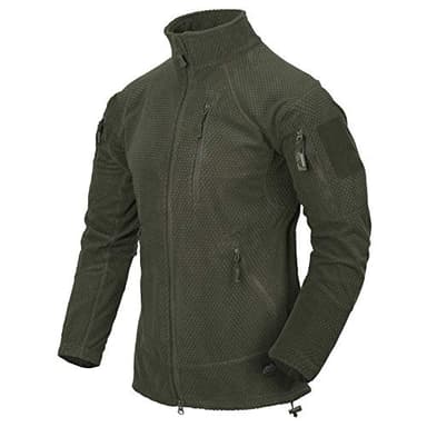 Helikon-Tex Alpha Taktische Jacke – Gitter-Fleece, olivgrün, XL