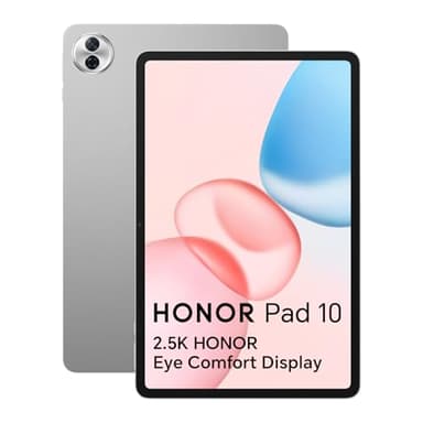 HONOR Pad 10 Tablet 8+256 GB, 12,1 Zoll, 120 Hz, 2,5K-Display, Snapdragon 7 Gen 3, 10100-mAh-Akku, unterstützt 35 W Supercharge, sechs Lautsprecher, Android 15, WLAN-Tablets, grau