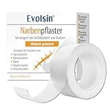 Evolsin® Silikon Narbenpflaster – Transparent – Ideal für Kaiserschnitt & OP-Narben – Sichtbare Narbenreduktion (200cm)
