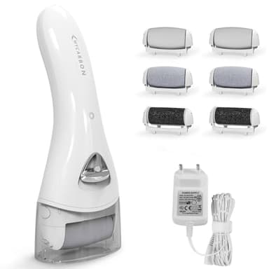 MYCARBON Elektrischer Hornhautentferner wiederaufladbar Hornhauthobel Hornhautraspel Fußpflege für Füsse