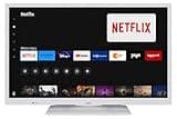 JVC Fernseher 24 Zoll Smart TV powered by TiVo (HD-Ready, HDR, Triple-Tuner, 6 Monate HD+ inkl.) LT-24VH5455W