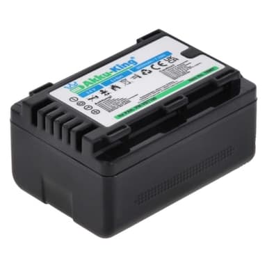 Akku-King Akku kompatibel mit Panasonic VW-VBT190 - Li-Ion 2020mAh - für HC-250EB, HC-V110, HC-W570, HC-V808, HC-WXF1, HC-WXF1M, HC-VXF1, HC-VXF11, HC-VX1