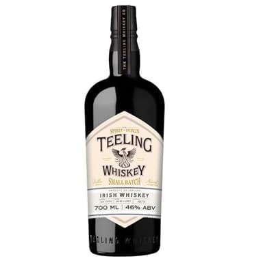 Teeling Small Batch Irish Whiskey, gereift in Ex-Bourbonfässern und abgerundet in mittelamerikanischen Rumfässern, 46% vol., 70cl / 700ml