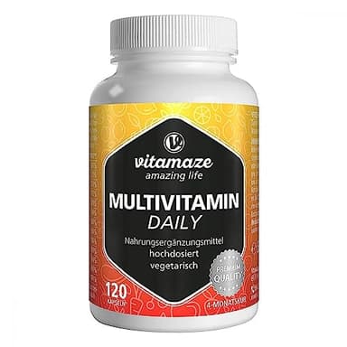 Multivitamin Daily ohne Jod vegetarisch Kapseln 120 stk