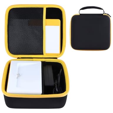 RIYADAone Hartschalen Schutzhüllen Tasche Geeignet für Kodak Dock Plus 4PASS Fotodrucker (Schwarz + Gelb)