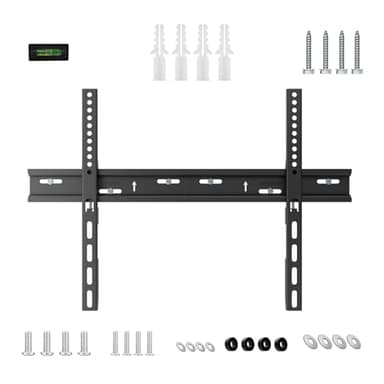 unho TV Wandhalterung Universal Flach Ultra Slim TV Halterung für LCD LED Plasma 26"-72" Flachbildschirm Monitor VESA bis 600x400,Max.Belastung bis 50 kg