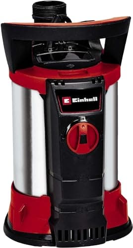 Einhell Klarwasserpumpe GE-SP 4390 N-A LL ECO (Eco Power, 430 W, max. 9000 l/h, Flachabsaugend bis 1 mm, Aquasensor mit 3 automatischen Sensorstarthöhen, Dauermodus, Rückschlagventil)