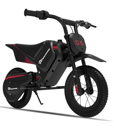 EVERCROSS EV05M Elektromotorrad Kinder, 150W Elektro-Motorrad, 8/16 km/h Geschwindigkeitsmodus & 15 km Langstrecken-Elektromotorrad, 12'' Moto Cross für Kinder