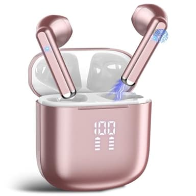 AI Übersetzer Kopfhörer, 3-in-1 Bluetooth 5.4 Sprachübersetzer mit 164 Sprachen, 6 Übersetzungsmodi Echtzeit Übersetzer Ohrhörer mit APP, ENC Rauschunterdrückung Kopfhörer für Lernen, Reisen, Business