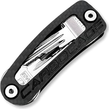 CARBOCAGE KEYCAGE - Key Organizer Carbon - Schlüsselorganizer - Schlüsselbund bis zu 14 Schlüssel - Schlüsselhalter - Organisation der Schlüssel - Key Holder - Made in Germany