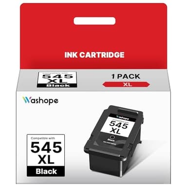 545 XL Schwarz Druckerpatronen Kompatibel für Canon 545XL PG545 PG-545 XL Patronen Schwarz für Canon Pixma TS3350 TS3150 TS3151 MX495 TS3450 TR4500 TR4550 TR4551 MG2550s MG2555s MG2950 (1 Pack)
