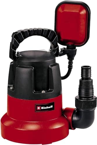 Einhell Tauchpumpe GC-SP 3580 LL (350 W, 8.000 Liter pro Stunde, flachabsaugend bis 1 mm, Pumpenstart ab 8 mm, integriertes Rückschlagventil)