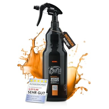 ADBL Interior Cleaner (1L) - Leistungsstarker Innenraumreiniger für Vinyl, Kunststoff und Gummi - Entfernt Schmutz, Fingerabdrücke und Fett - Rückstandsfrei und einfach anzuwenden