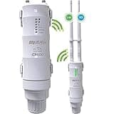 AC600 Dualband 2,4+5GHz 600Mbit/s Outdoor WLAN Repeater/PoE Access Point/WLAN Verstärker/WiFi Antenna/WiFi Range Extender/Wireless Router Aussenbereich (Wetterfestes, Hohe Reichweit, WN570HA1)
