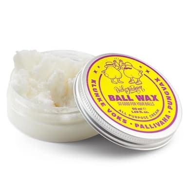Dick Johnson Ball Wax 50 ml – Intimpflege männer mit beruhigender After Shave Wirkung – Anti-Chafing Pflege mit Shea Butter gegen Reibung, Juckreiz & Rasurbrand – Made in Finnland