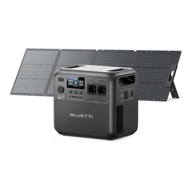 BLUETTI Elite 200 V2 Tragbare Powerstation mit 200W Solarpanel, 2073,6Wh Solar Generator mit 2 2600W AC Ausgängen, 17 Jahre Lebensdauer LiFePO4 Akku für Hausgebrauch, Notfall, Off-grid