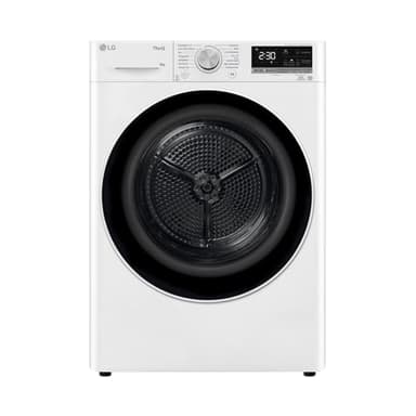 LG V9R09TC Wärmepumpen-Trockner 9 kg Kapazität, Sensor Dry, Allergy Care, Smart Diagnosis, Weiß