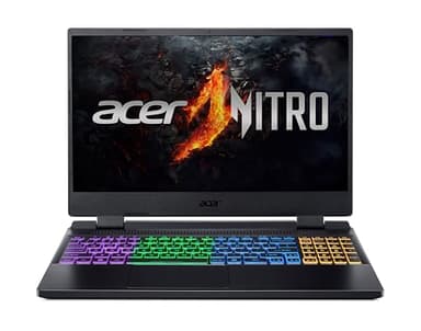 acer Nitro 5 (AN515-58-941L) Gaming Laptop | 15, 6" FHD 144Hz Display | Intel Core i9-12900H | 16 GB RAM | 1 TB SSD | NVIDIA GeForce RTX 4060 | Windows 11 | QWERTZ Tastatur | schwarz